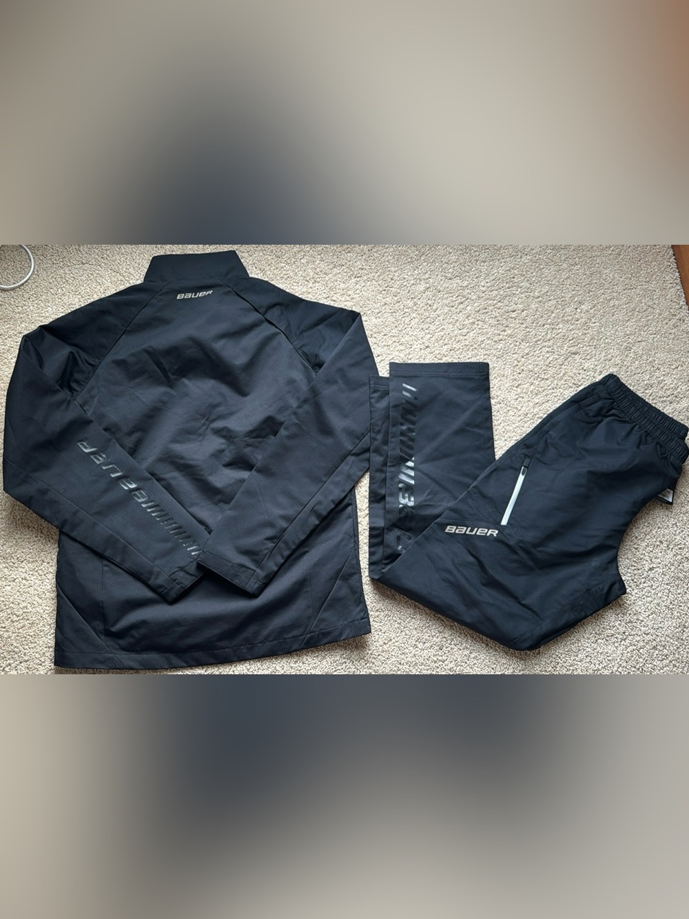NWT - Buffalo Jr Sabres Bauer Supreme lightweight jacket and pants Men’s size S - Picture 8 of 8